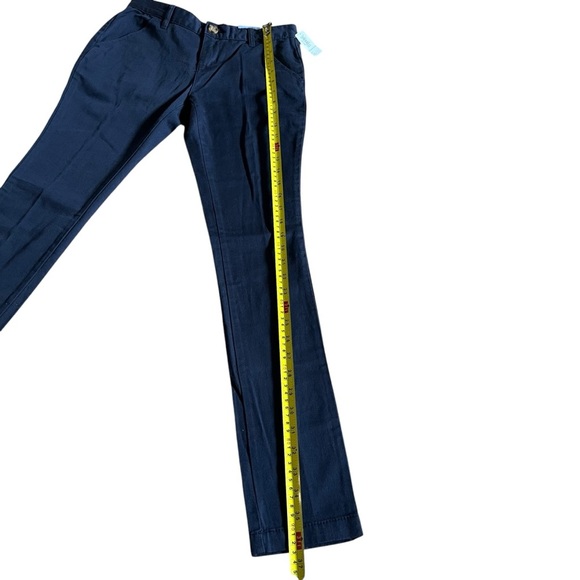 Old Navy Slim Fit Navy Blue Stretch Skinny Pants Size 14 Girls Adjustable Waist - Picture 6 of 12